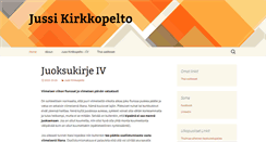 Desktop Screenshot of kpelto.iki.fi